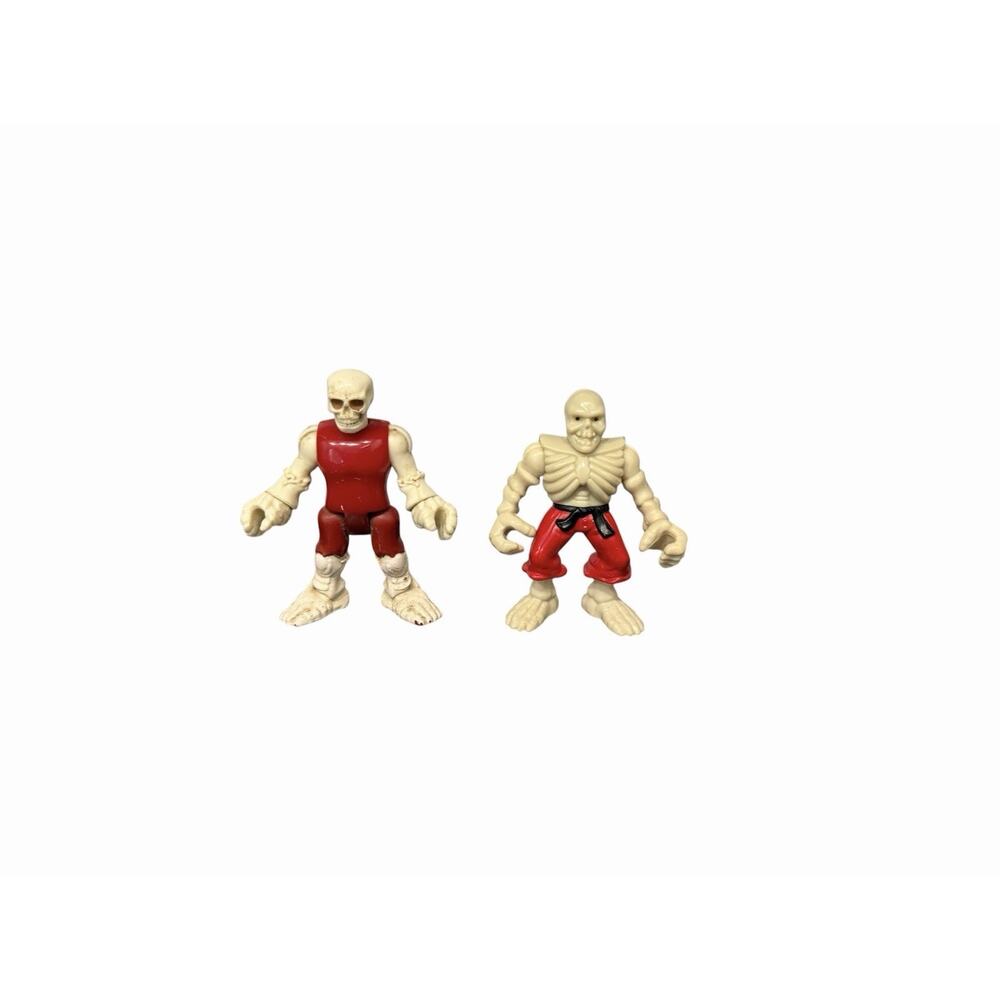 Fisher Price Imaginext 2 Pirate Skeleton Action Figures 2006